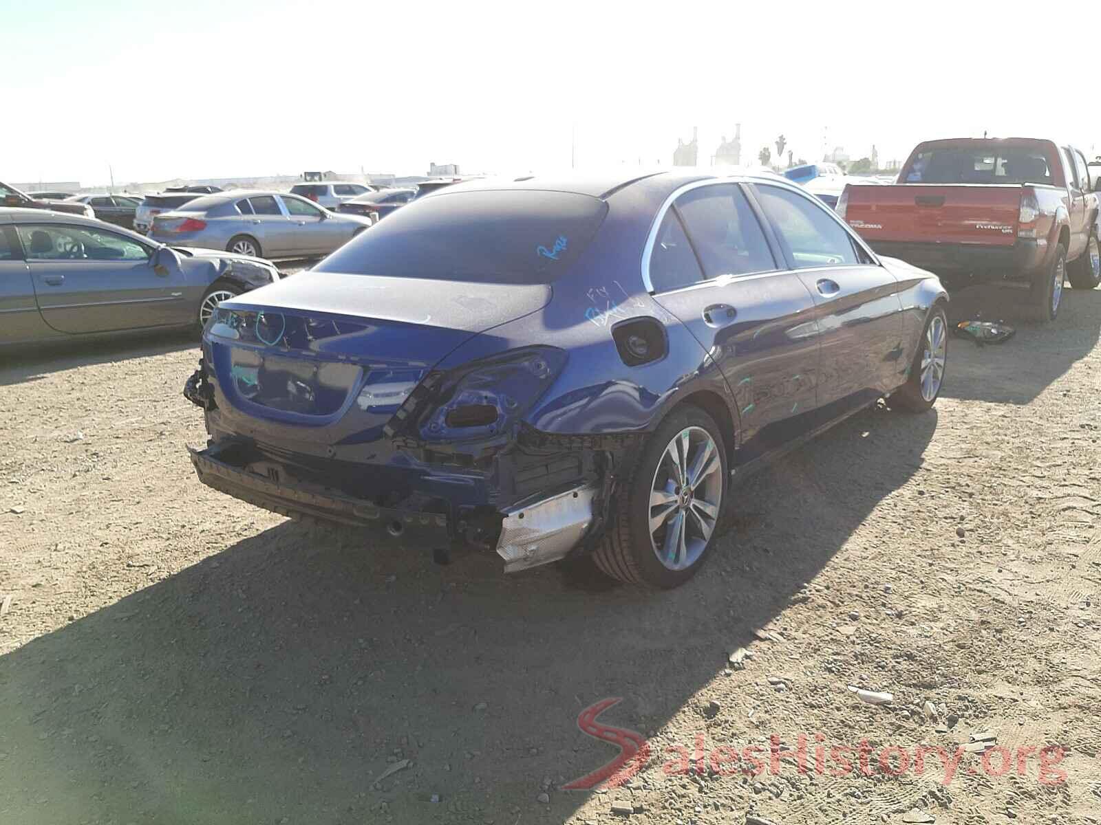 55SWF4JB2JU253919 2018 MERCEDES-BENZ C CLASS