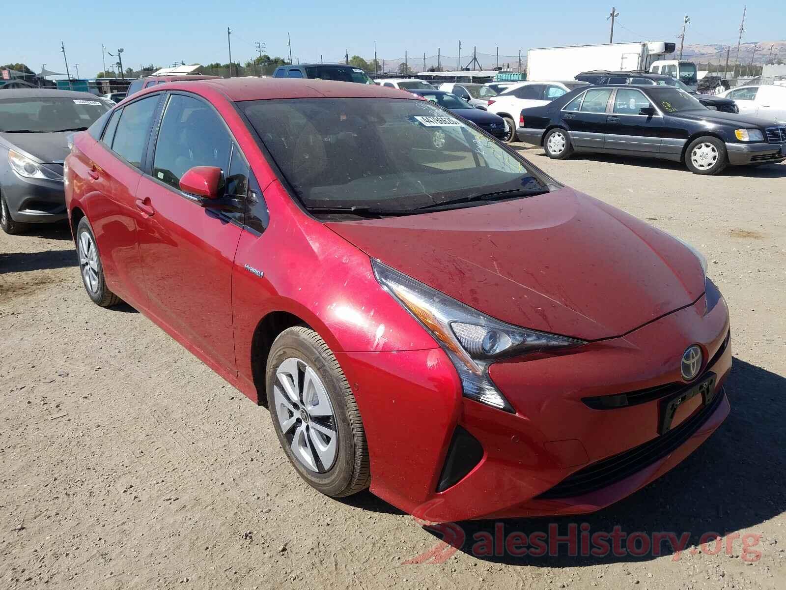 JTDKBRFU3J3595542 2018 TOYOTA PRIUS