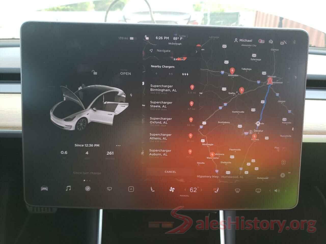 5YJ3E1EA2JF015768 2018 TESLA MODEL 3