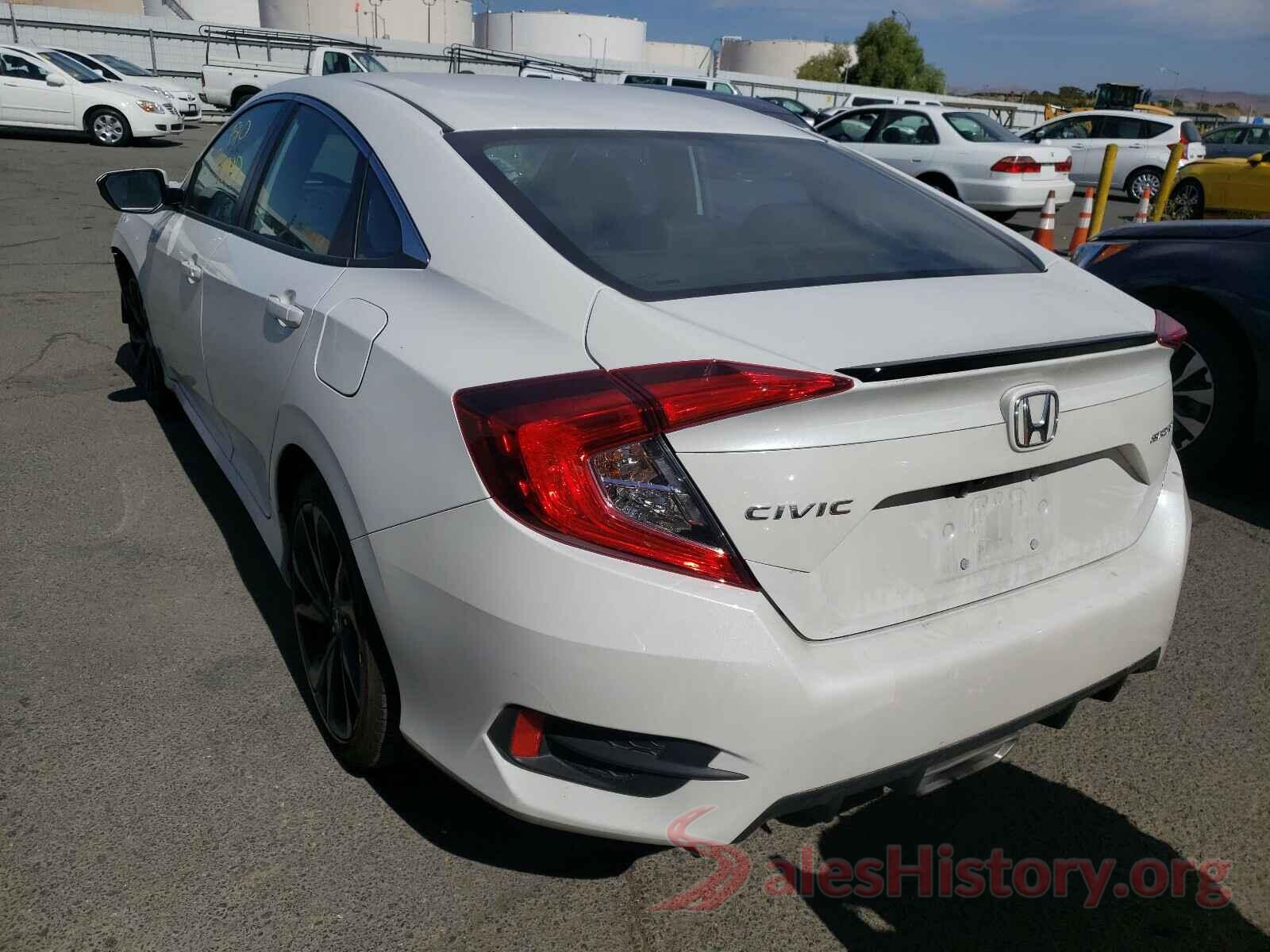 19XFC2F82KE213603 2019 HONDA CIVIC