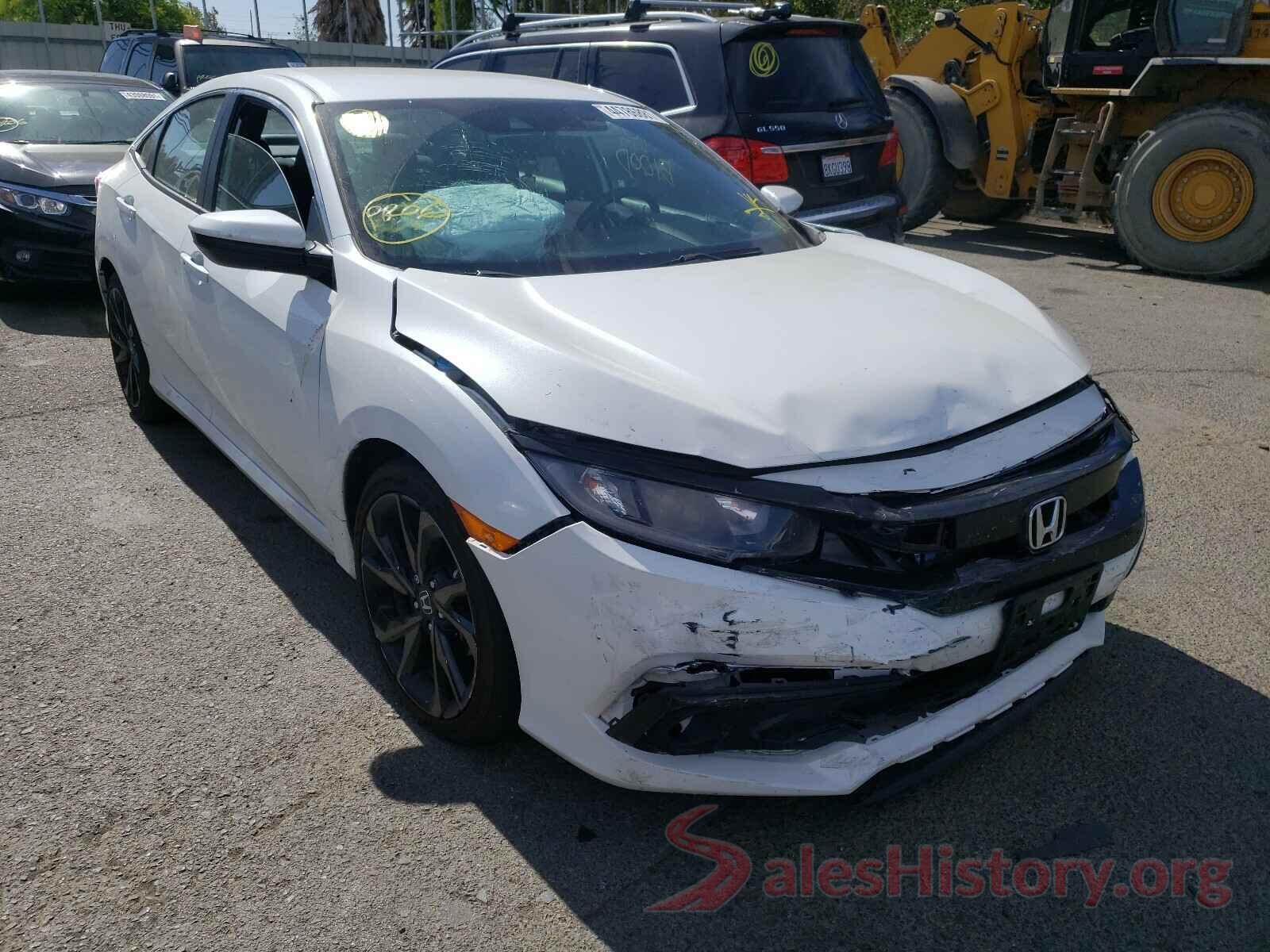 19XFC2F82KE213603 2019 HONDA CIVIC