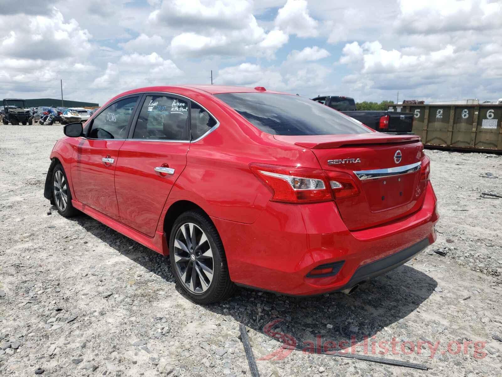 3N1AB7AP9HY215190 2017 NISSAN SENTRA