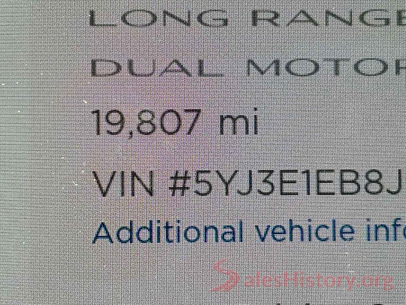 5YJ3E1EB8JF097515 2018 TESLA MODEL 3