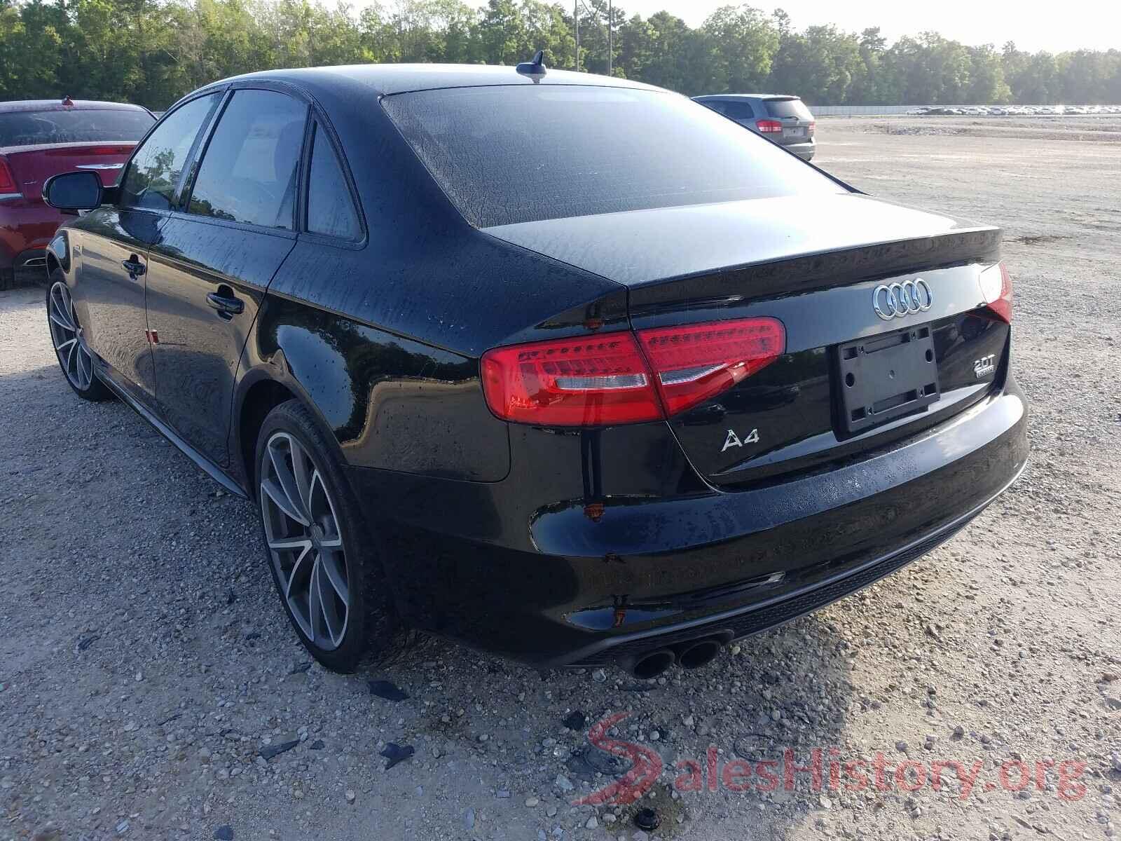 WAUBFAFL8GN014205 2016 AUDI A4