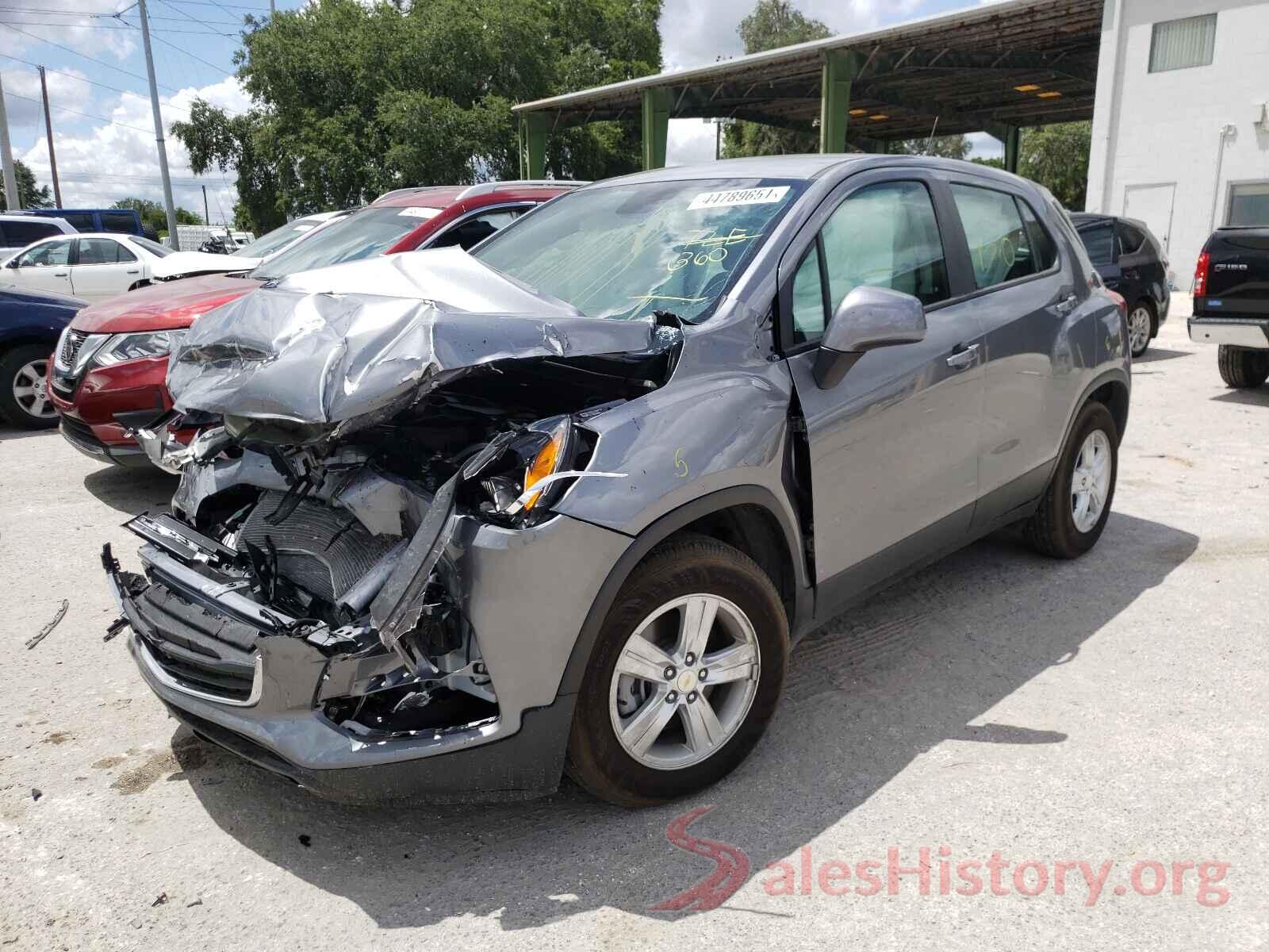 3GNCJKSB0LL297080 2020 CHEVROLET TRAX