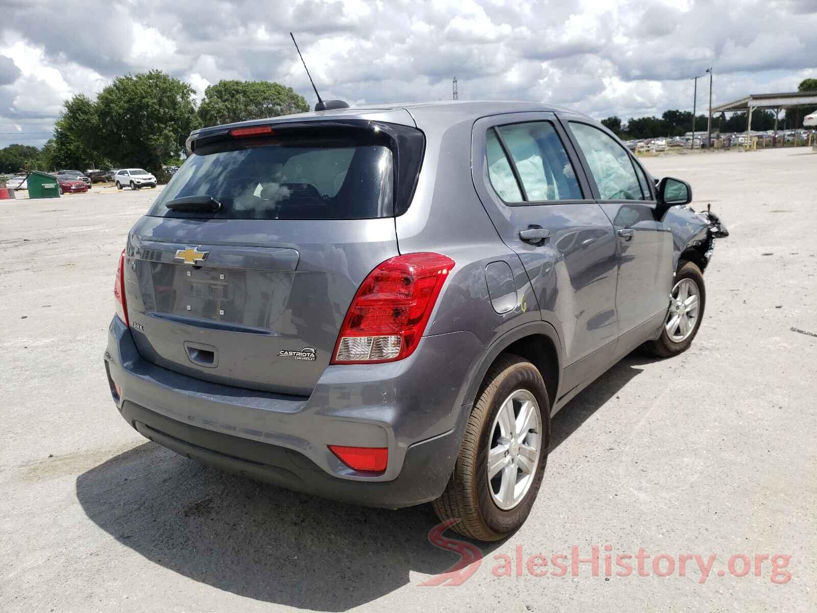 3GNCJKSB0LL297080 2020 CHEVROLET TRAX