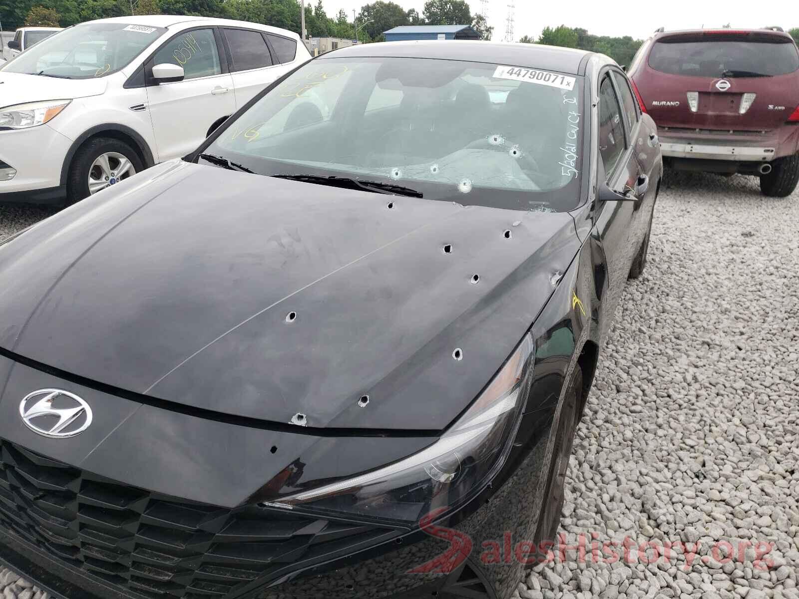 5NPLM4AG3MH035757 2021 HYUNDAI ELANTRA