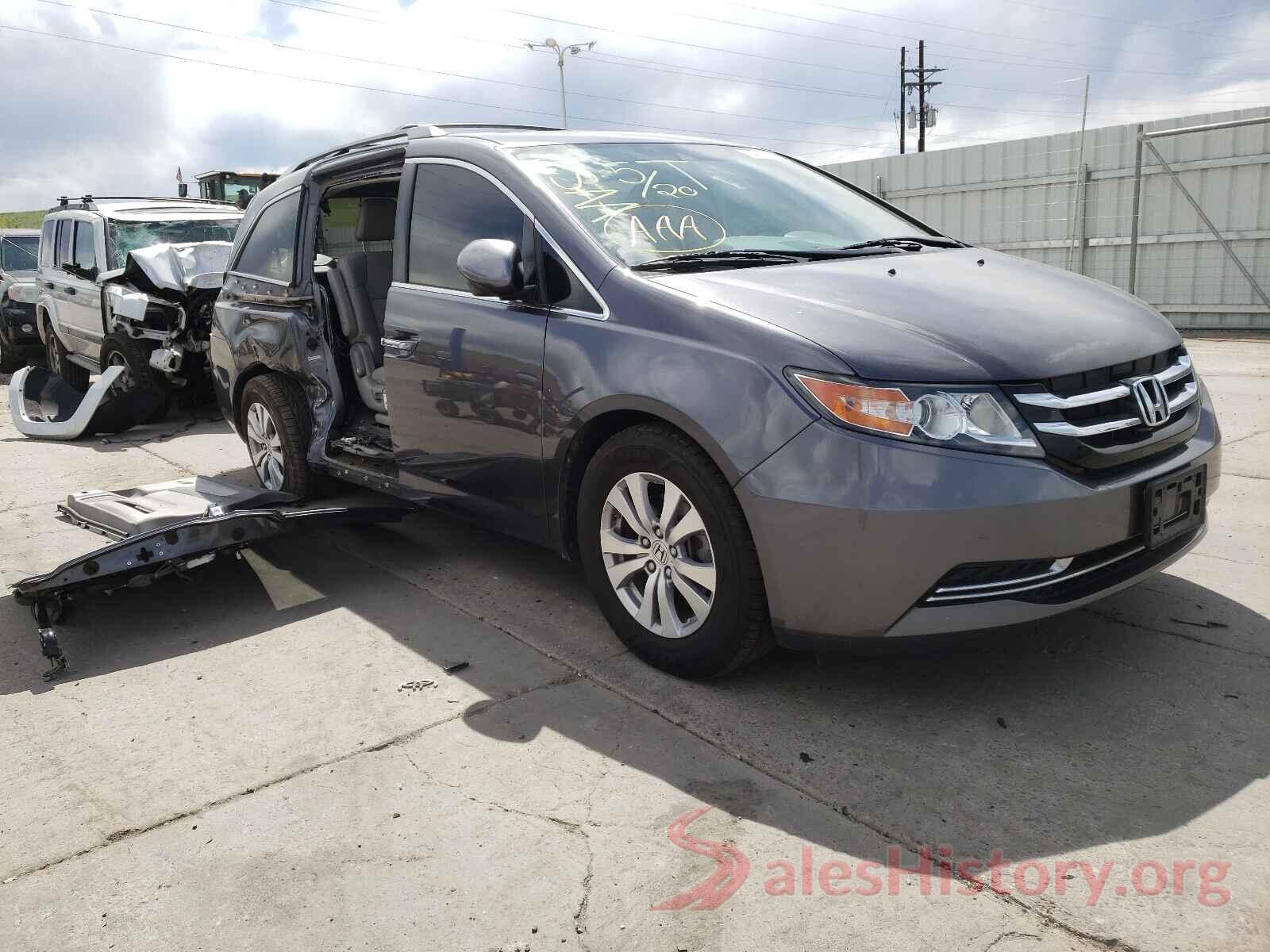 5FNRL5H62GB075718 2016 HONDA ODYSSEY