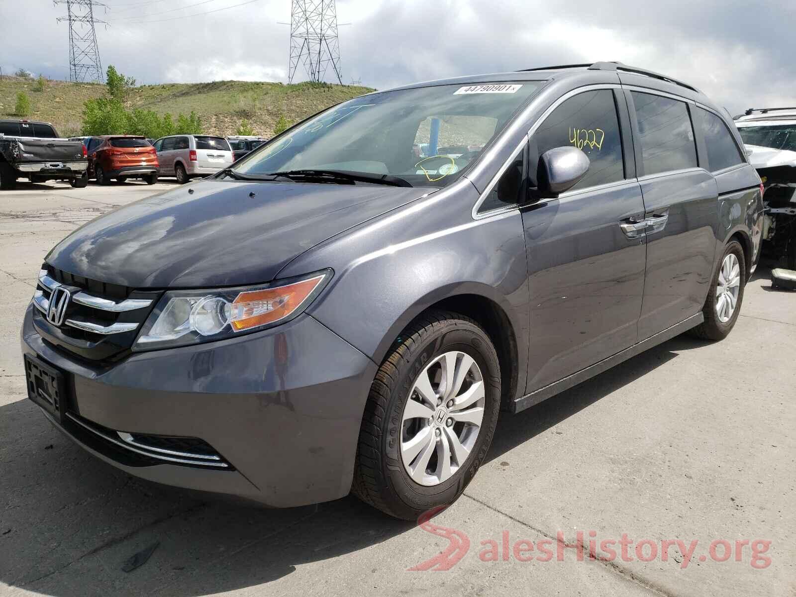 5FNRL5H62GB075718 2016 HONDA ODYSSEY