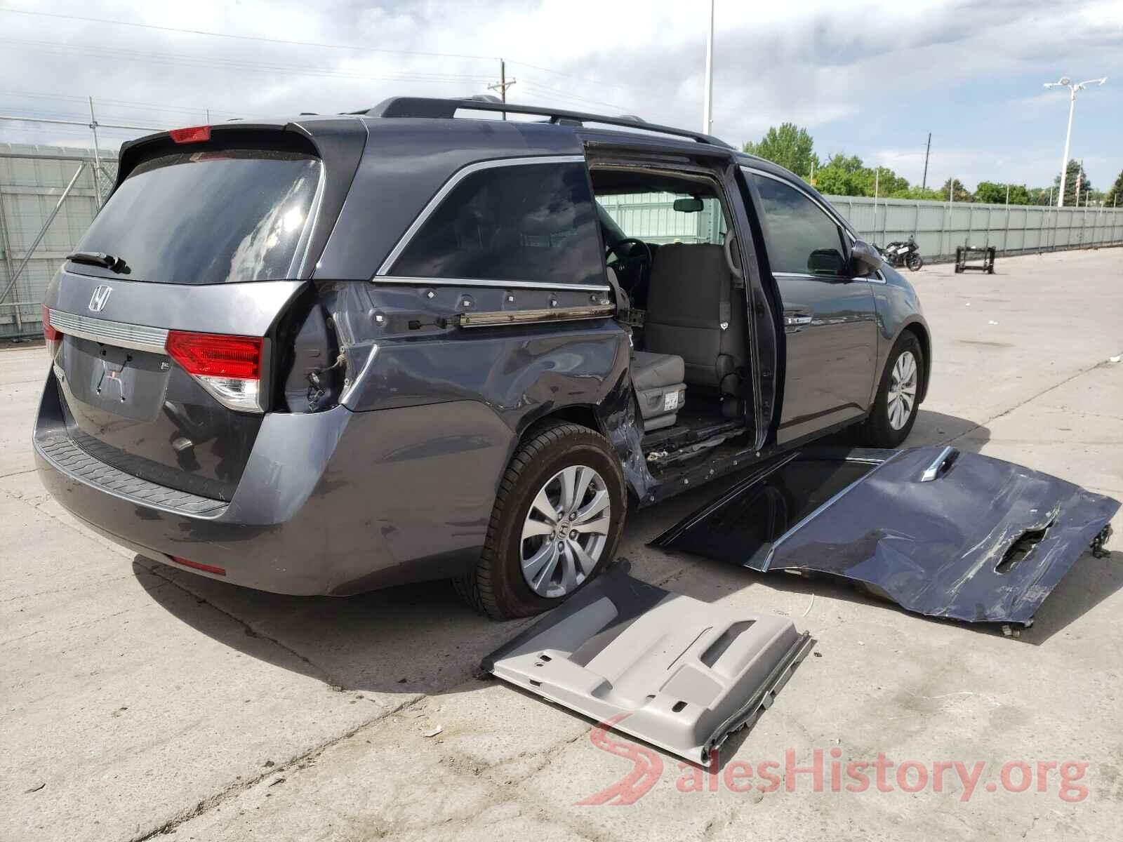 5FNRL5H62GB075718 2016 HONDA ODYSSEY