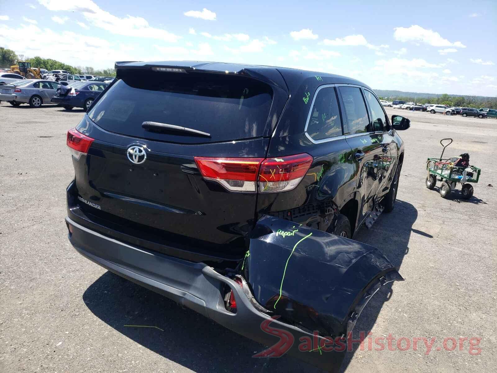 5TDZARFHXHS023350 2017 TOYOTA HIGHLANDER