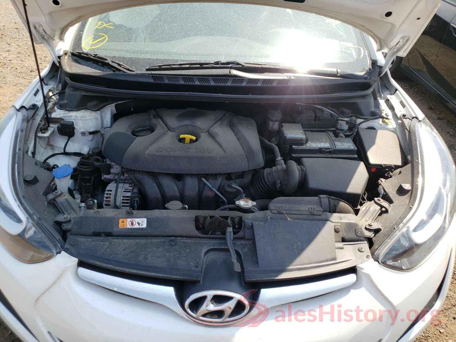 5NPDH4AEXGH745072 2016 HYUNDAI ELANTRA