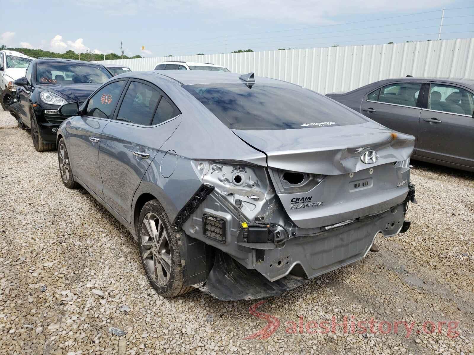 5NPD84LF1HH051068 2017 HYUNDAI ELANTRA