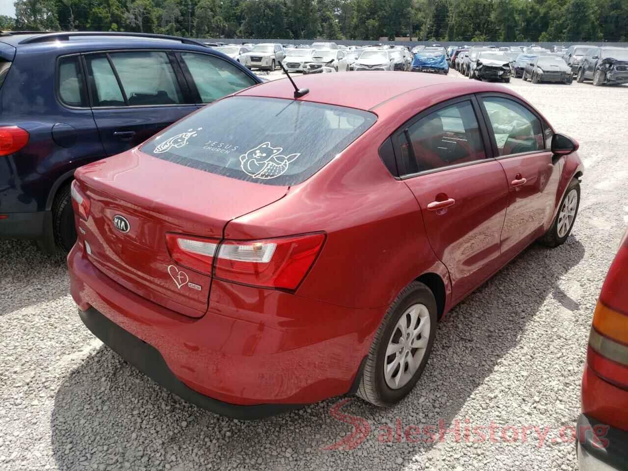 KNADM4A33H6010548 2017 KIA RIO