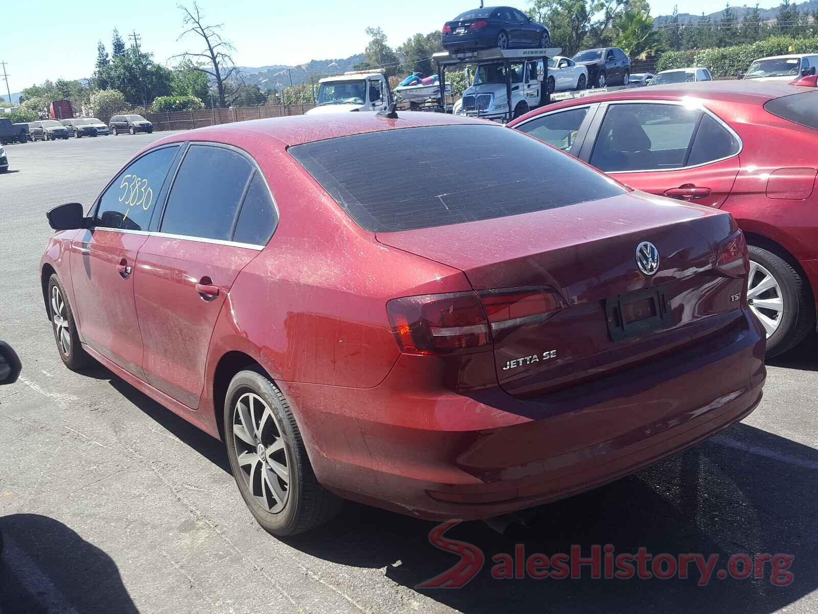 3VWDB7AJ2HM201285 2017 VOLKSWAGEN JETTA