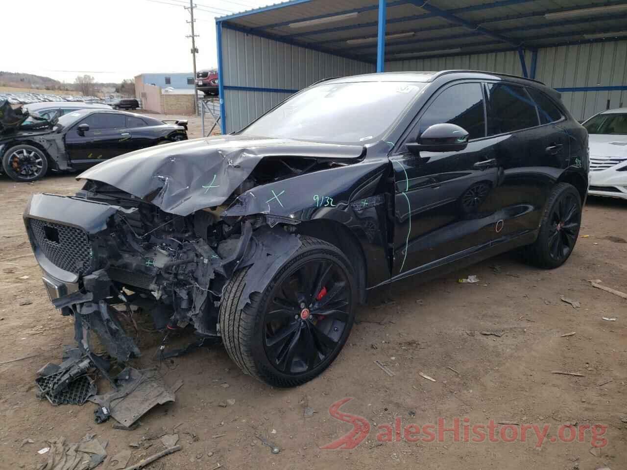 SADCM2FV7KA356933 2019 JAGUAR F-PACE