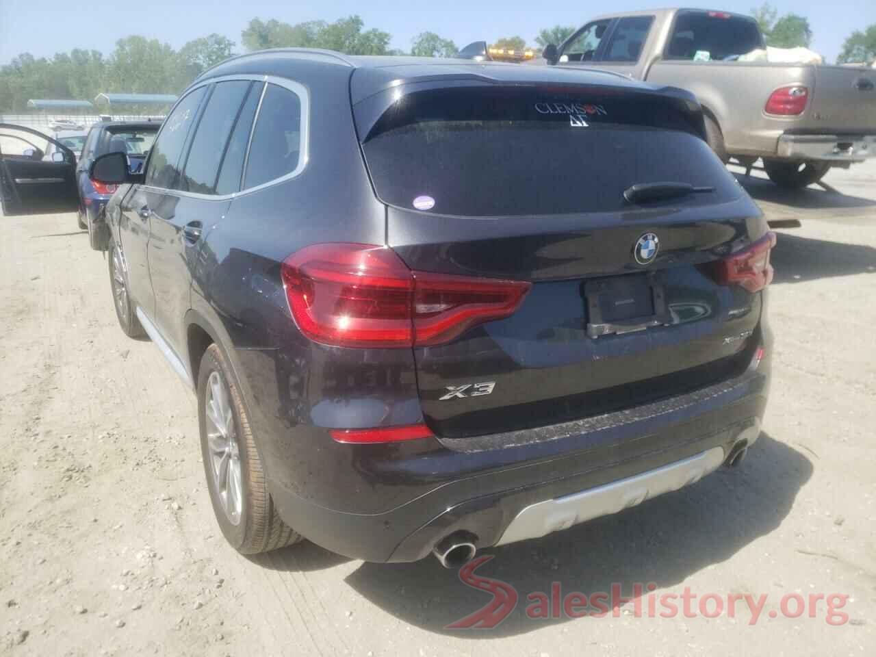 5UXTR9C52KLD92450 2019 BMW X3