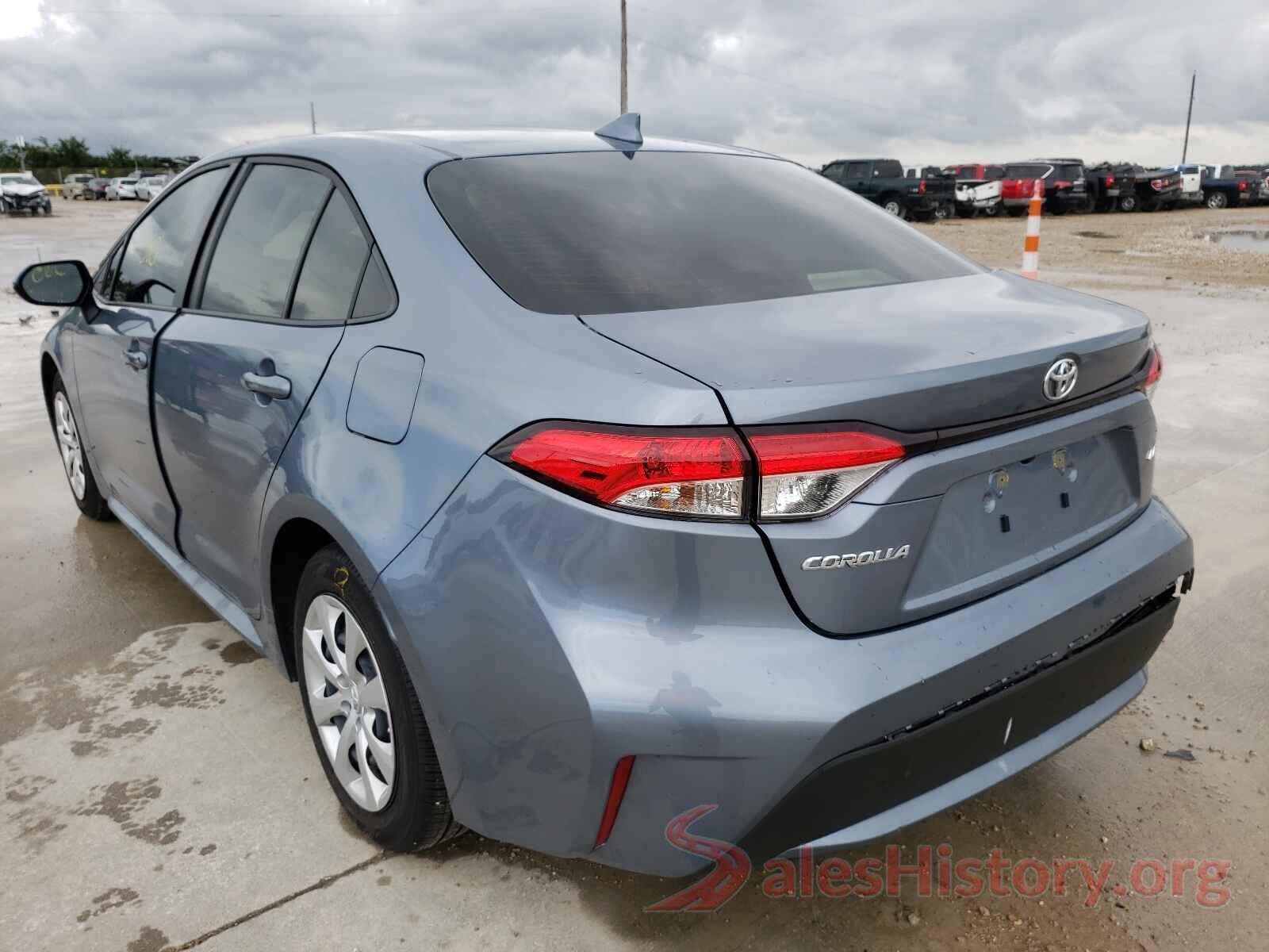 JTDEPMAE6MJ147670 2021 TOYOTA COROLLA