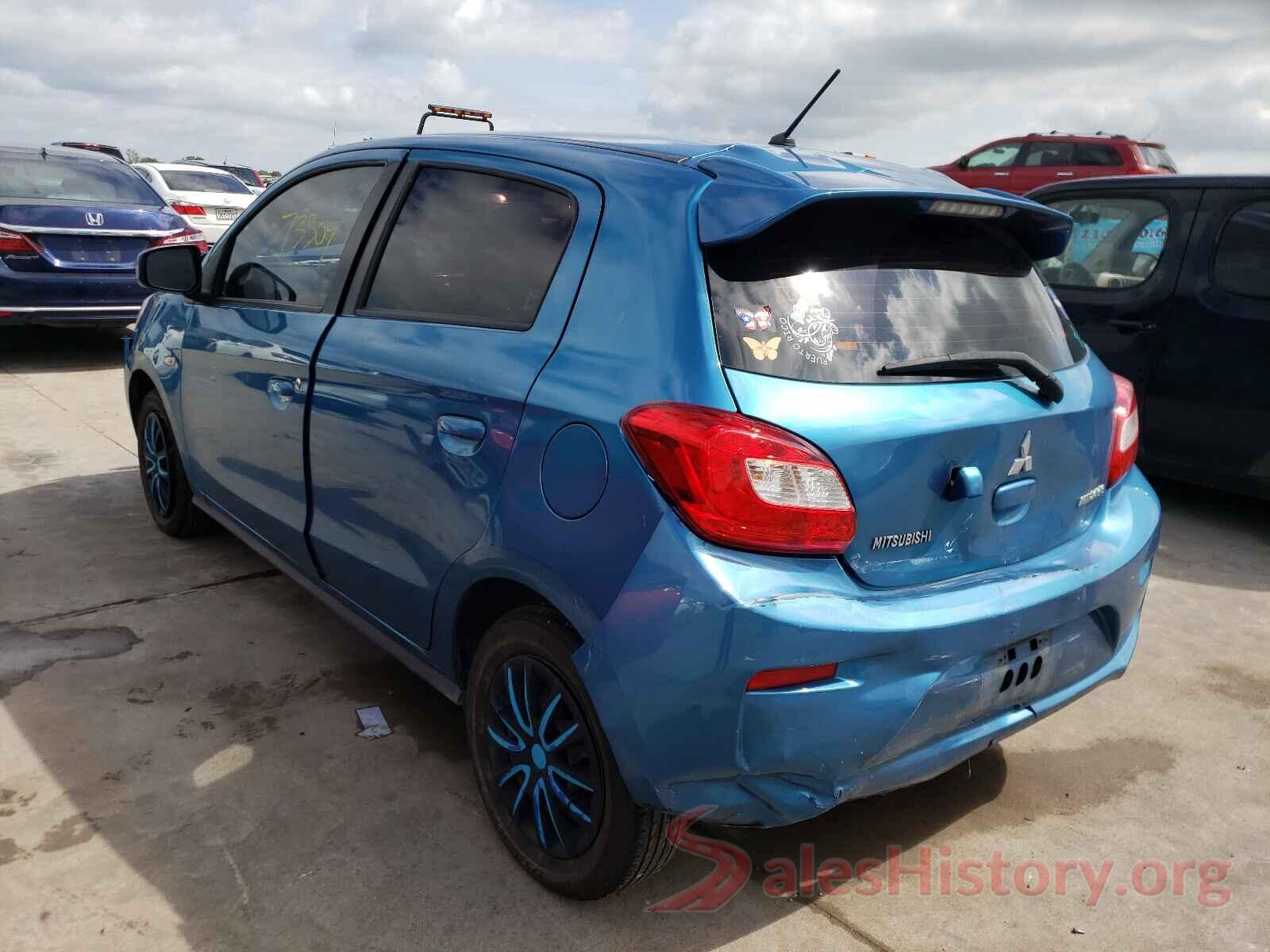 ML32A3HJ6JH003270 2018 MITSUBISHI MIRAGE