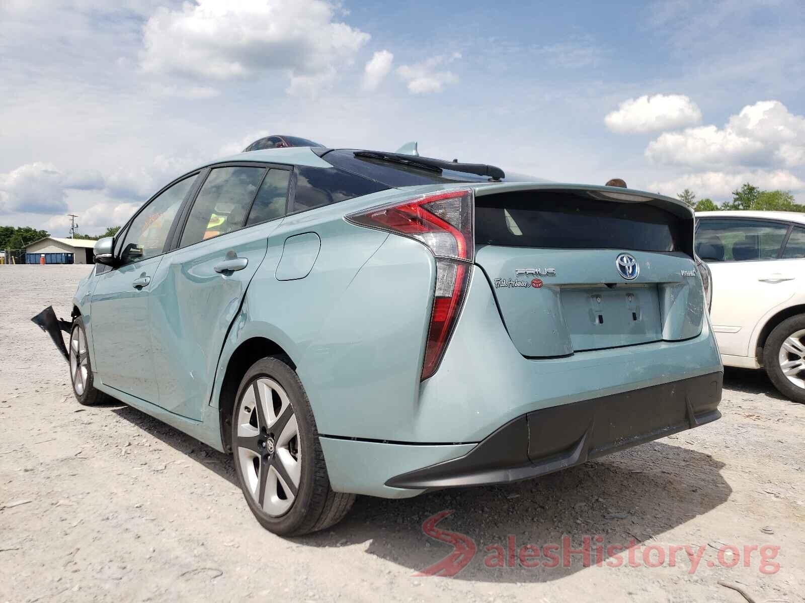 JTDKARFU8G3028870 2016 TOYOTA PRIUS