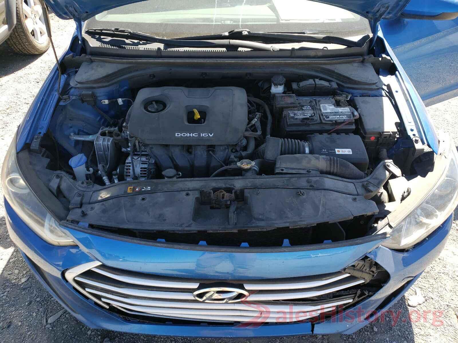 5NPD84LF6HH185784 2017 HYUNDAI ELANTRA