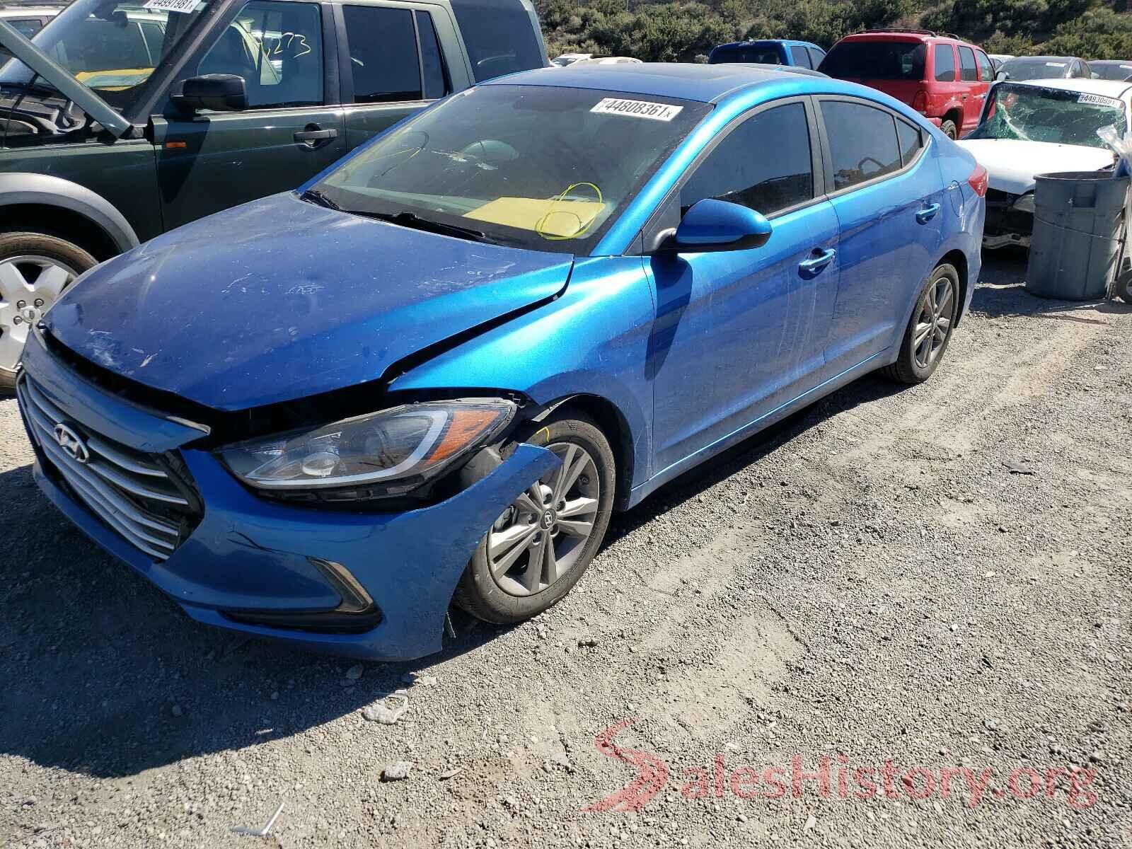 5NPD84LF6HH185784 2017 HYUNDAI ELANTRA