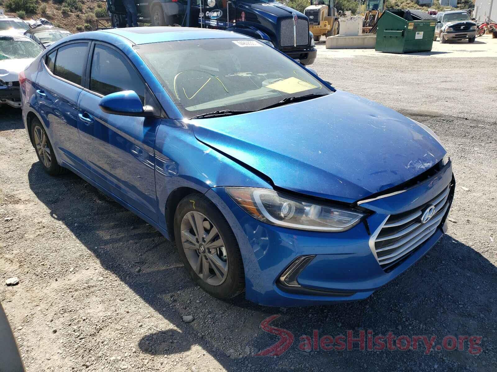 5NPD84LF6HH185784 2017 HYUNDAI ELANTRA