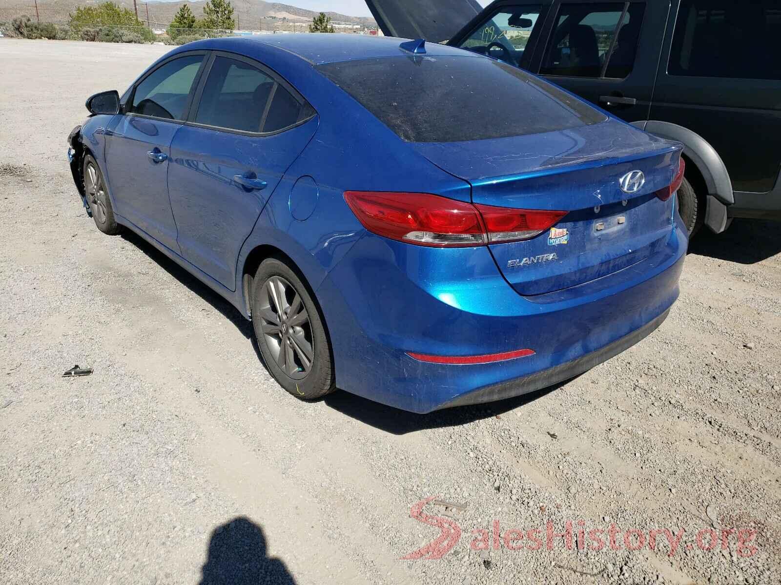 5NPD84LF6HH185784 2017 HYUNDAI ELANTRA