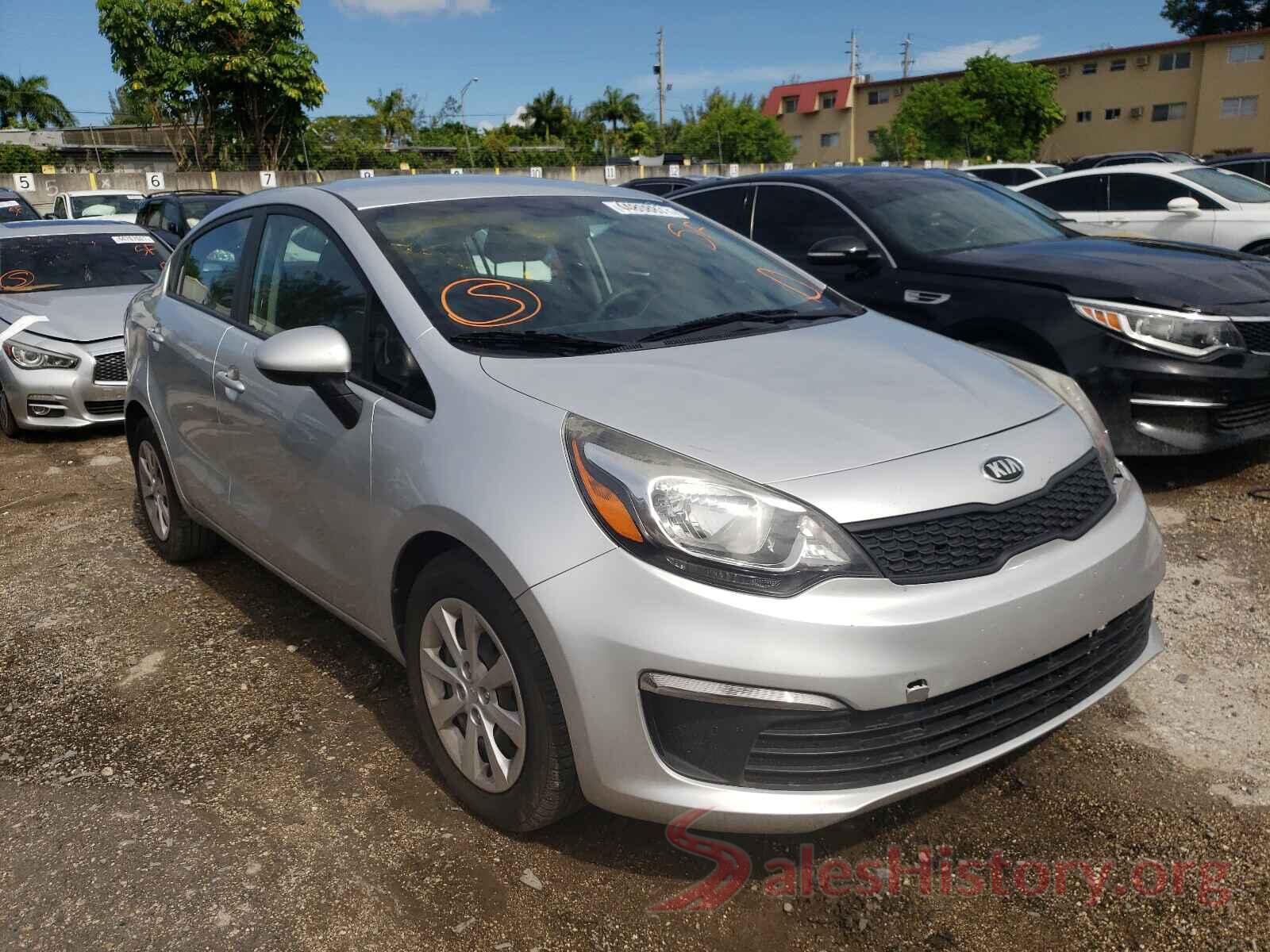 KNADM4A33H6057255 2017 KIA RIO