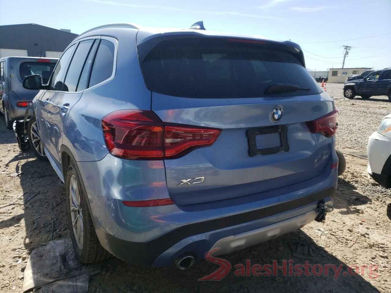 5UXTR9C58KLR06492 2019 BMW X3