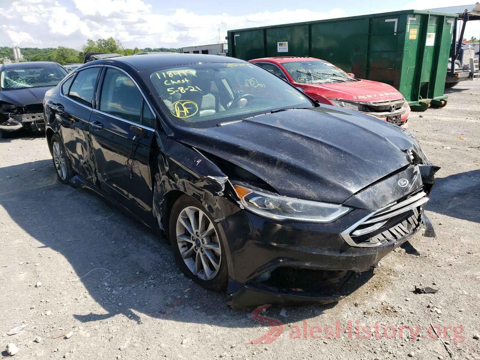 3FA6P0HD4HR291777 2017 FORD FUSION