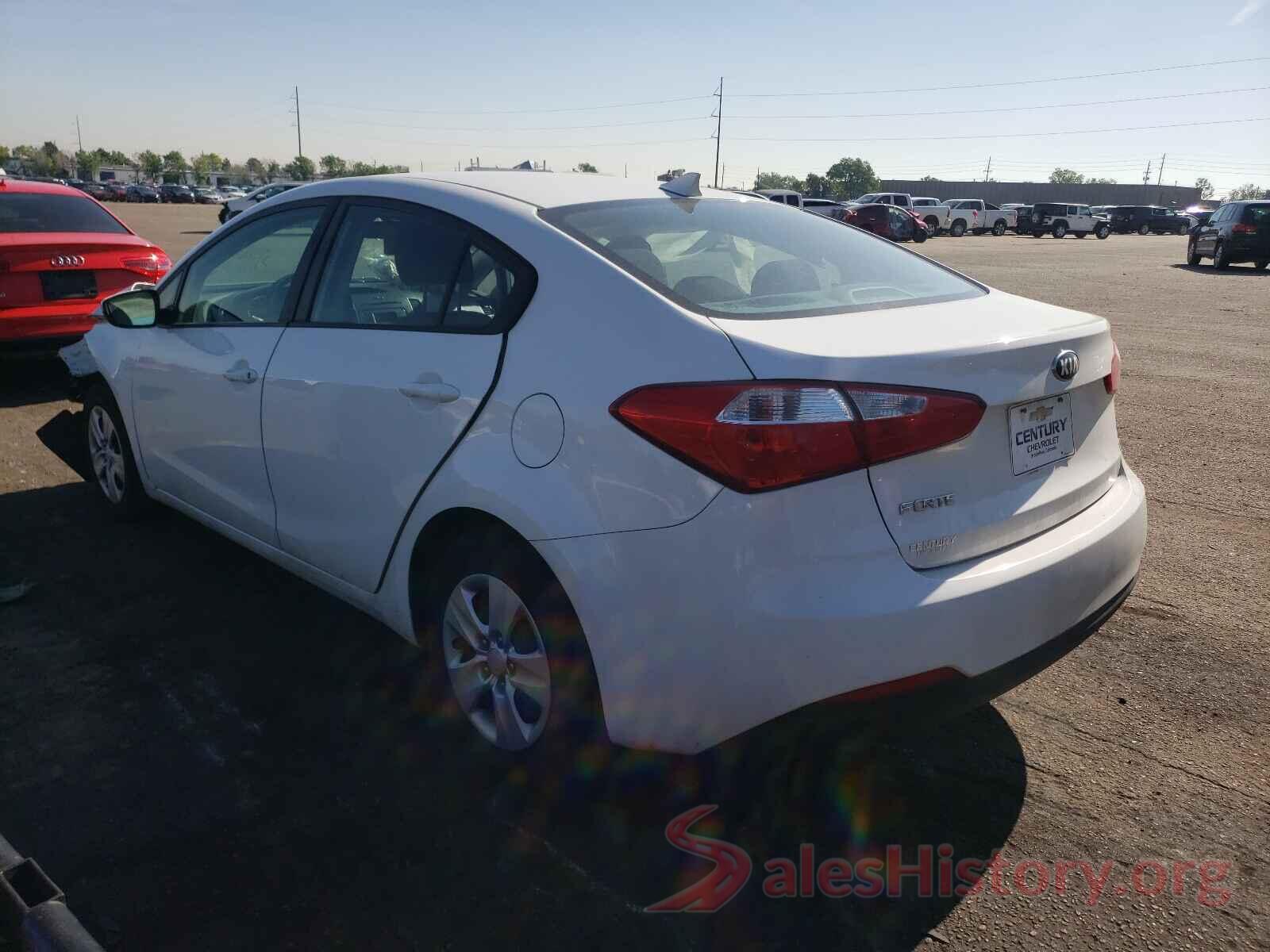 KNAFK4A6XG5485725 2016 KIA FORTE