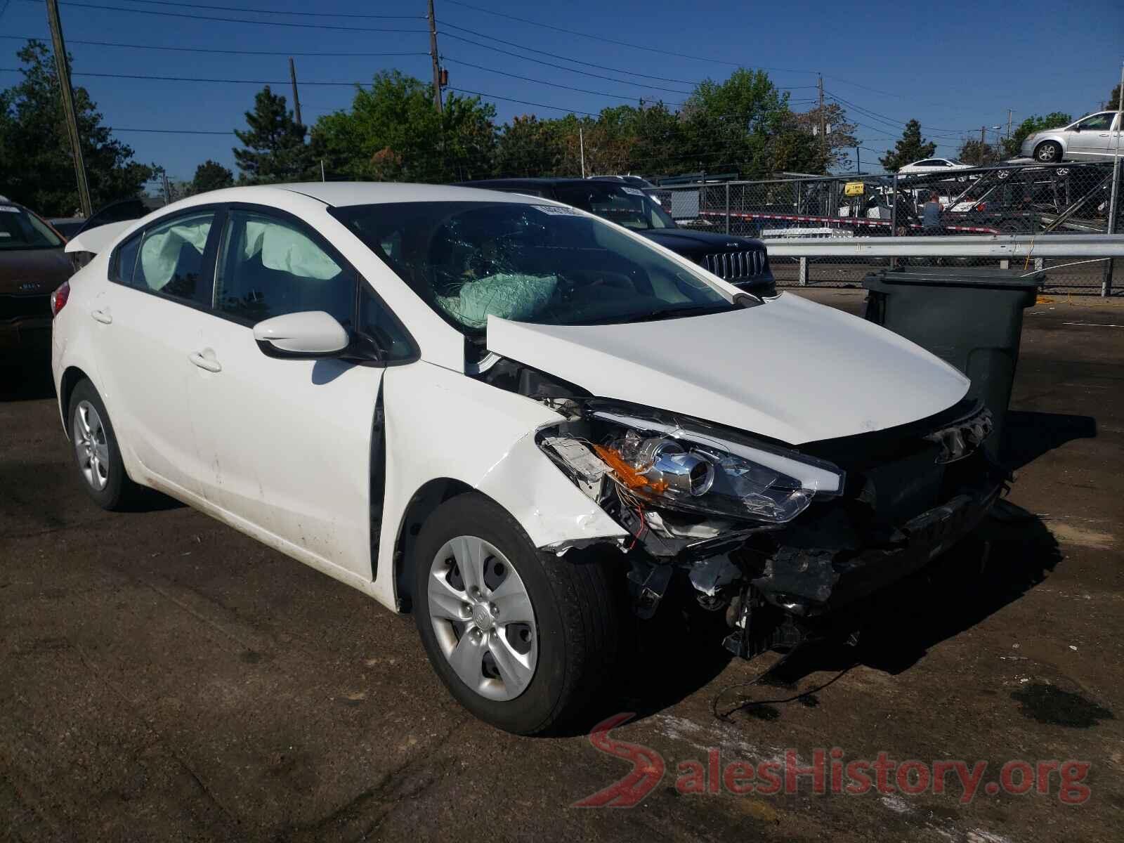 KNAFK4A6XG5485725 2016 KIA FORTE