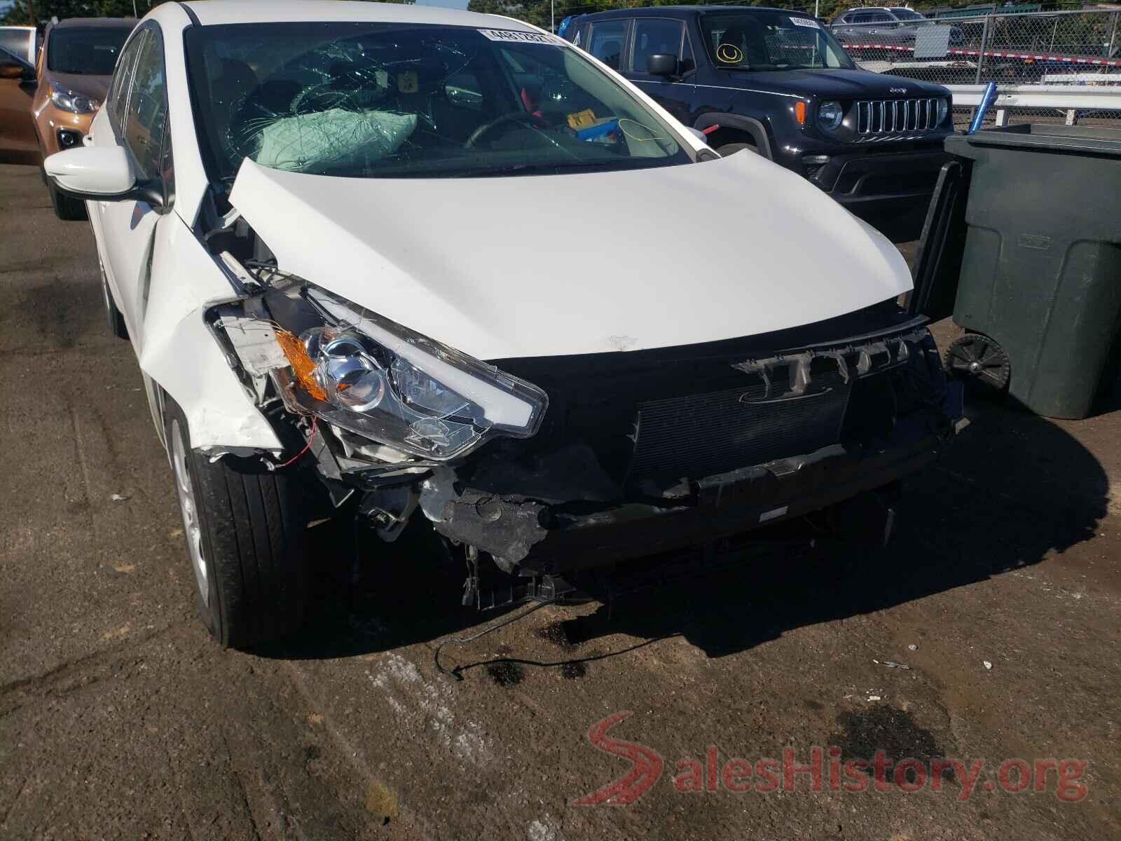 KNAFK4A6XG5485725 2016 KIA FORTE