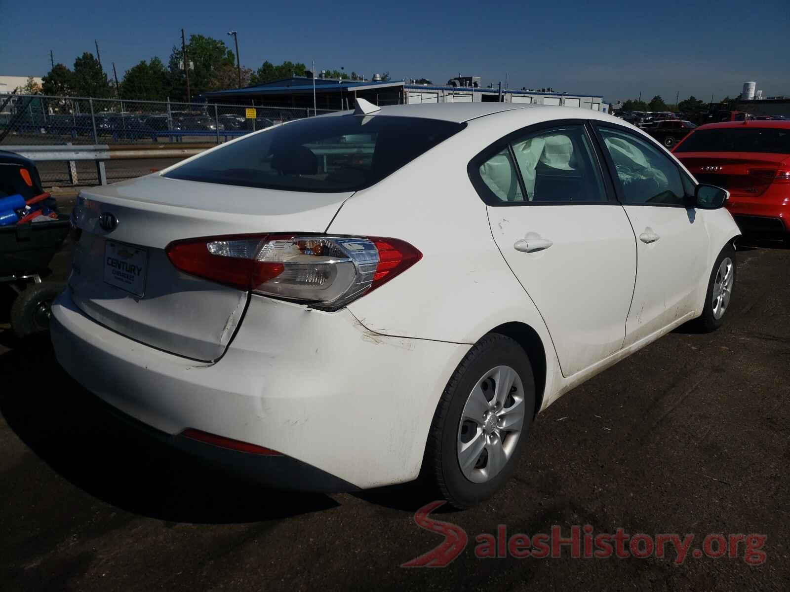 KNAFK4A6XG5485725 2016 KIA FORTE