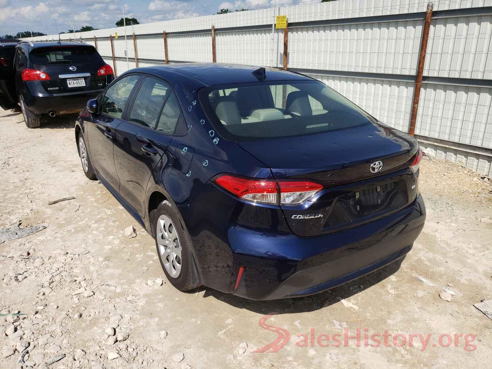 JTDEPMAE8MJ117246 2021 TOYOTA COROLLA