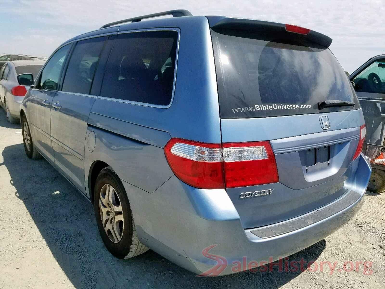 5FNRL38737B092301 2007 HONDA ODYSSEY EX