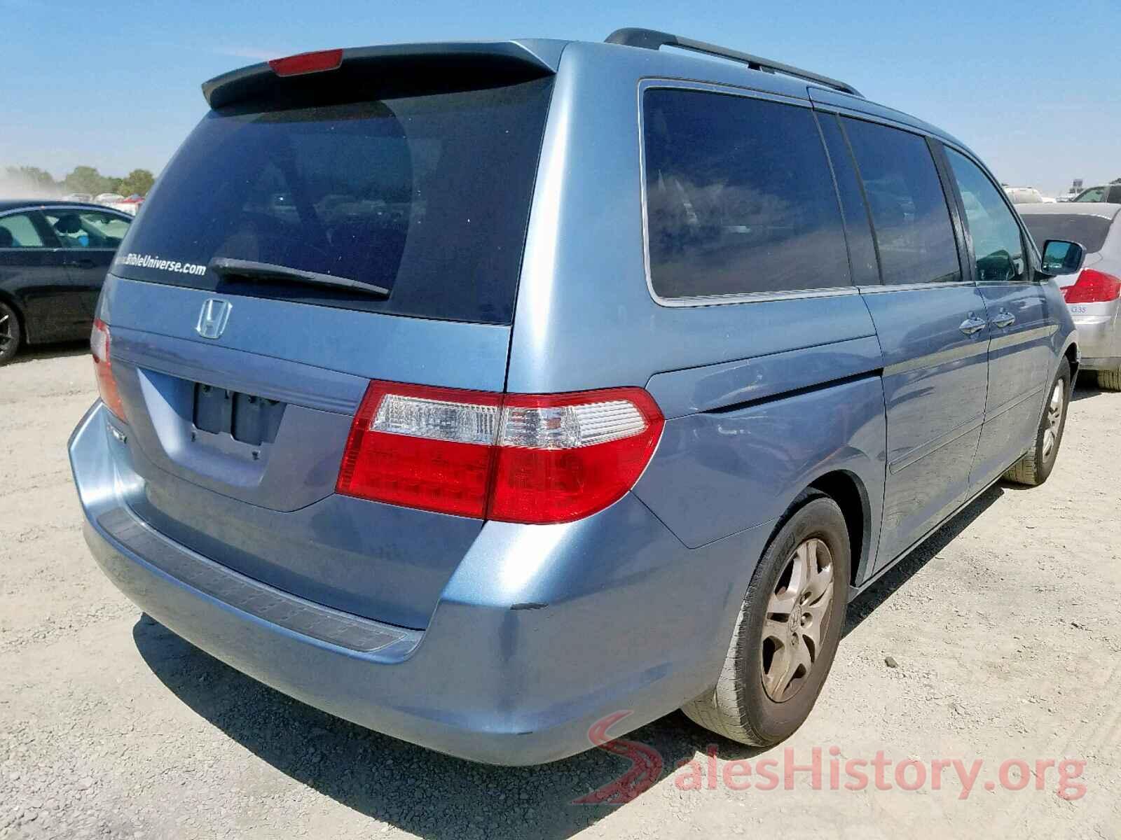 5FNRL38737B092301 2007 HONDA ODYSSEY EX