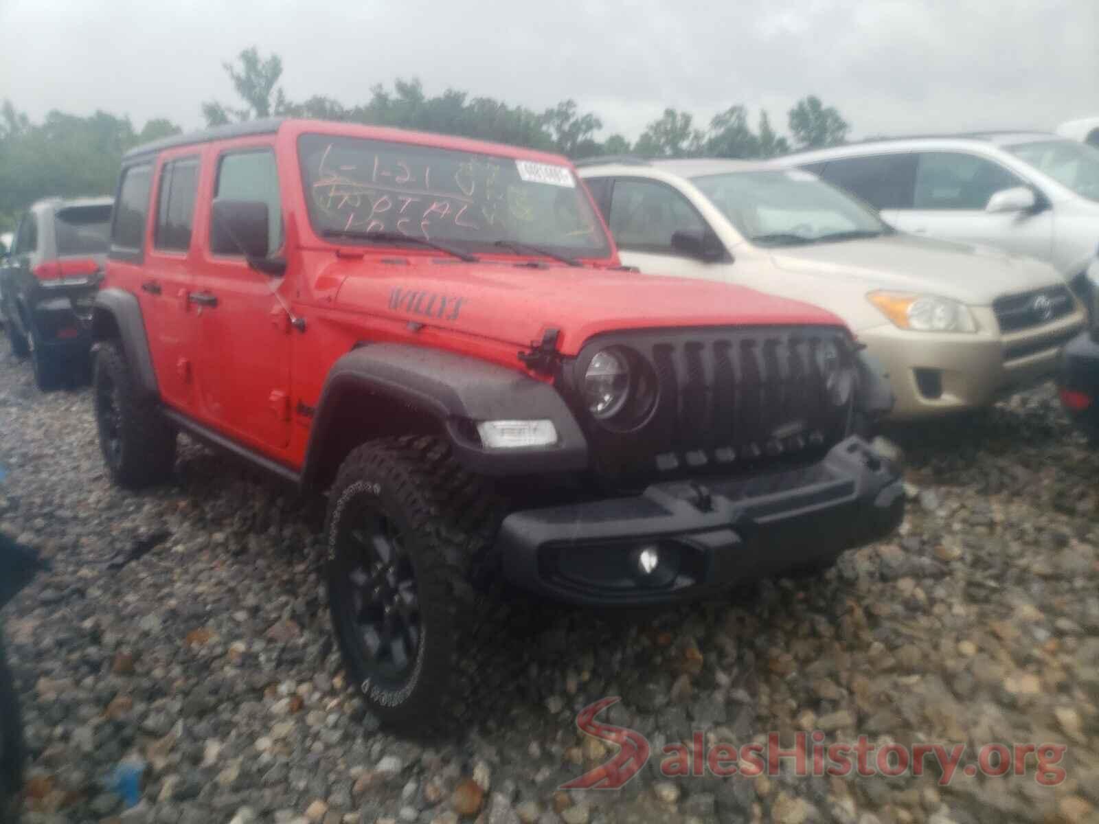 1C4HJXDG0MW573774 2021 JEEP WRANGLER