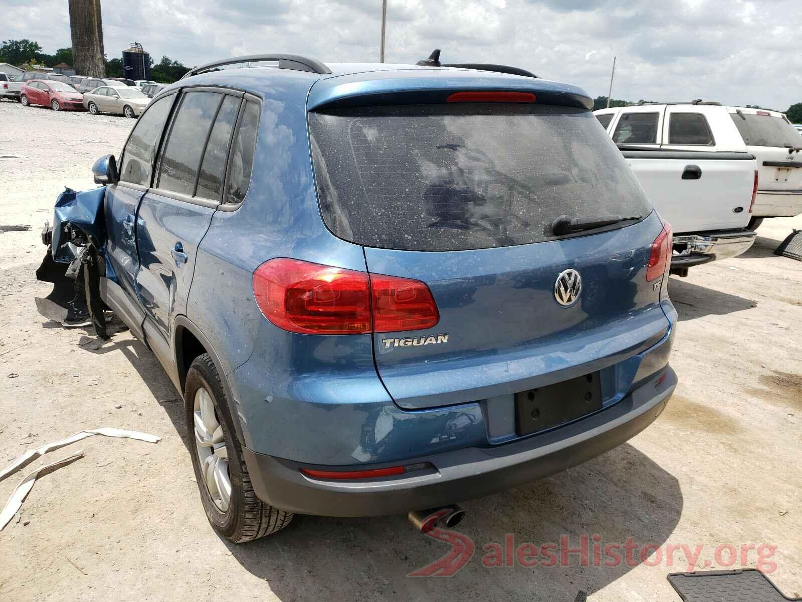 WVGAV7AX0HK023526 2017 VOLKSWAGEN TIGUAN