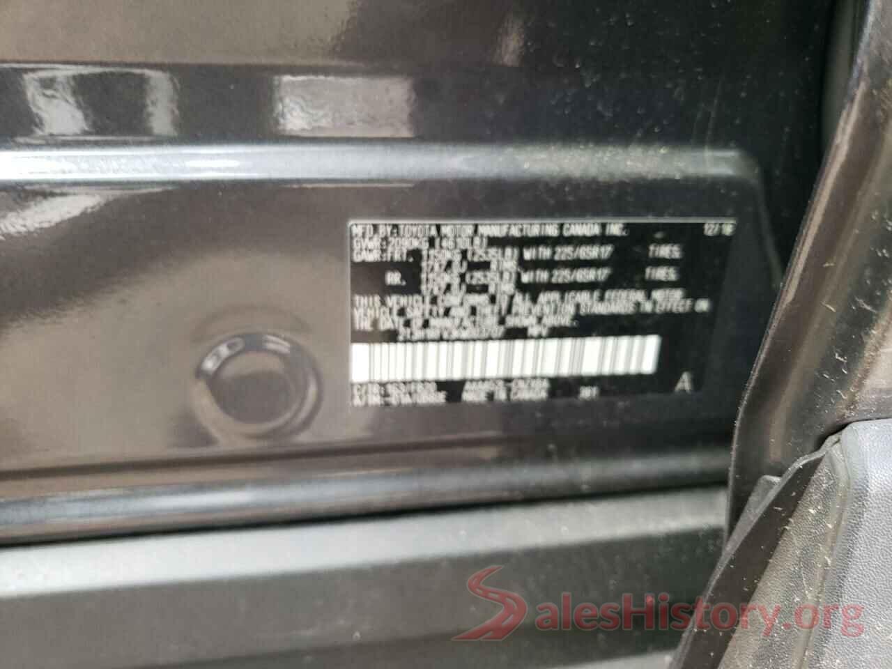 2T3H1RFV3KW003707 2019 TOYOTA RAV4