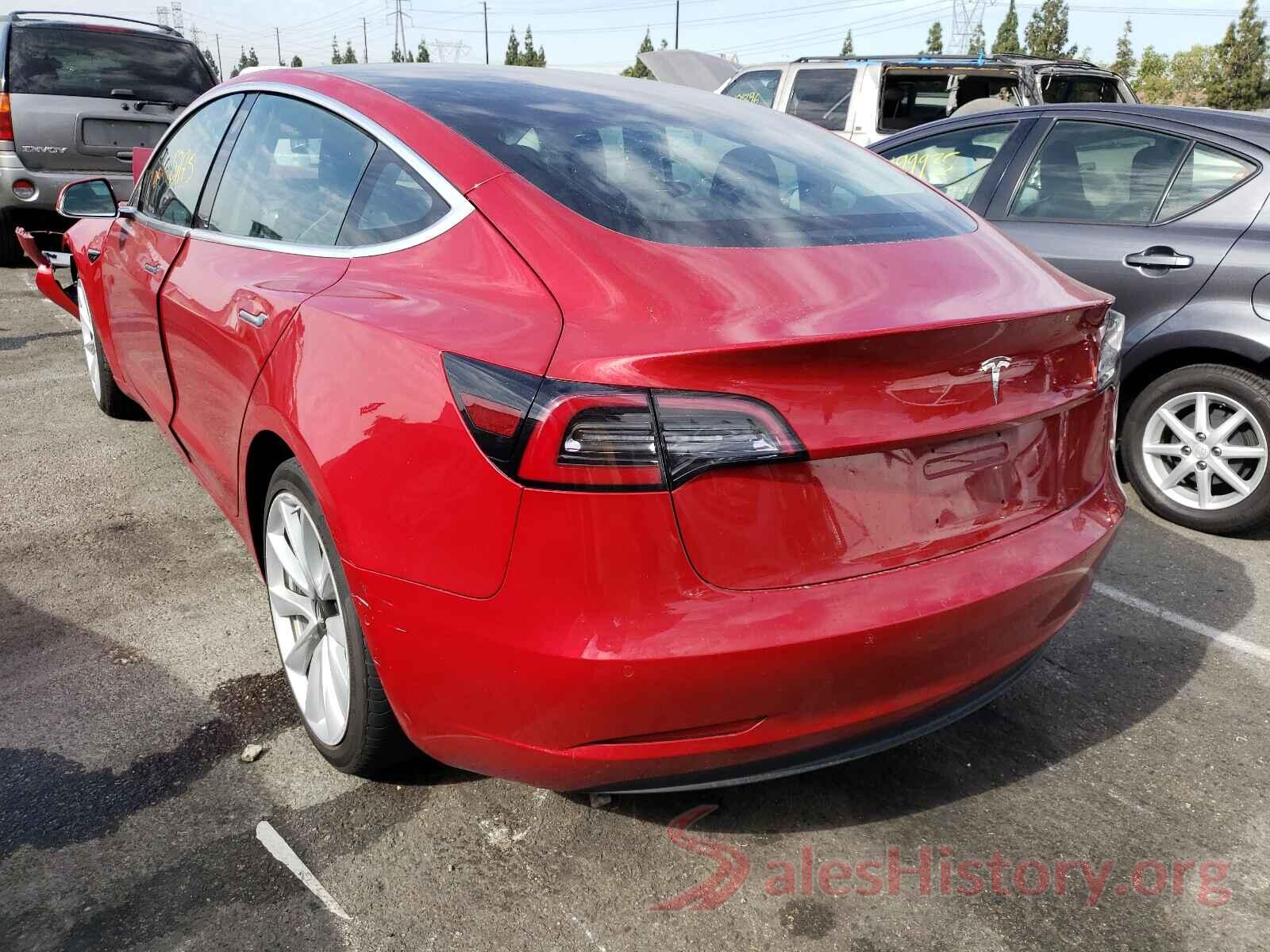 5YJ3E1EA4JF118173 2018 TESLA MODEL 3