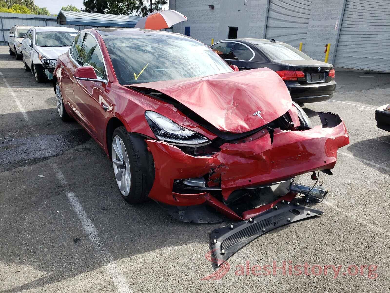 5YJ3E1EA4JF118173 2018 TESLA MODEL 3