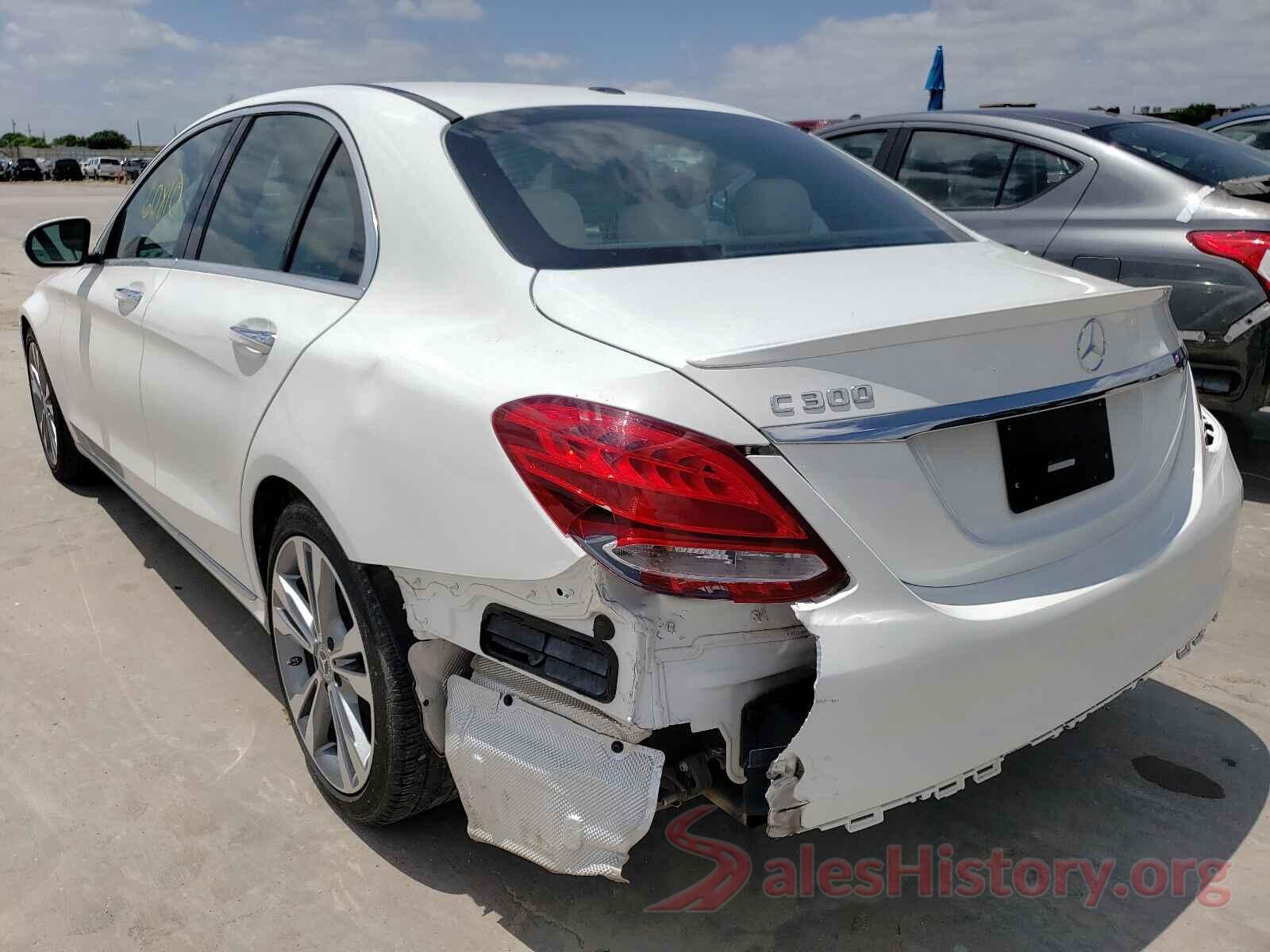 55SWF4JB0JU240988 2018 MERCEDES-BENZ C CLASS