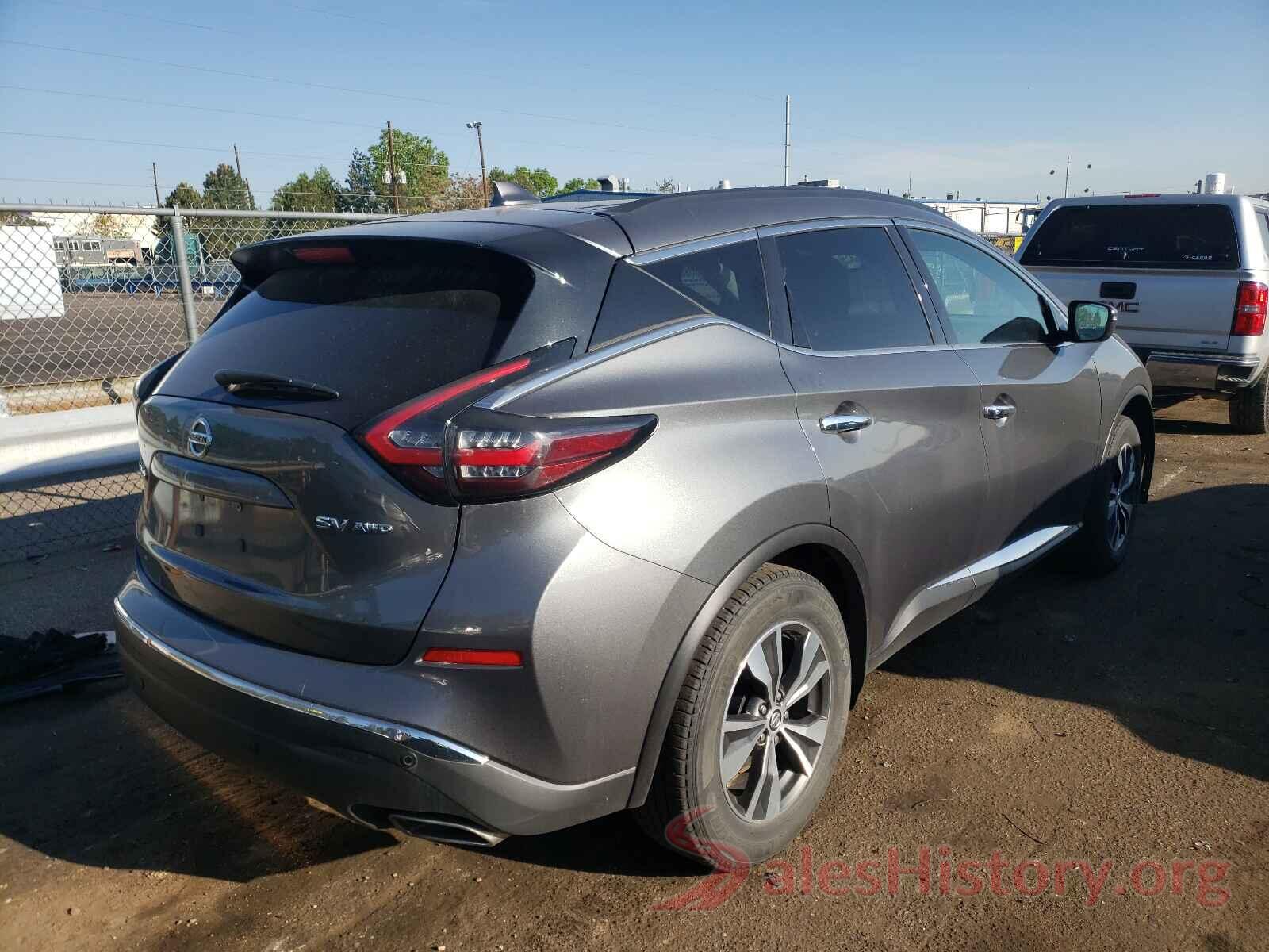 5N1AZ2BS3LN122925 2020 NISSAN MURANO