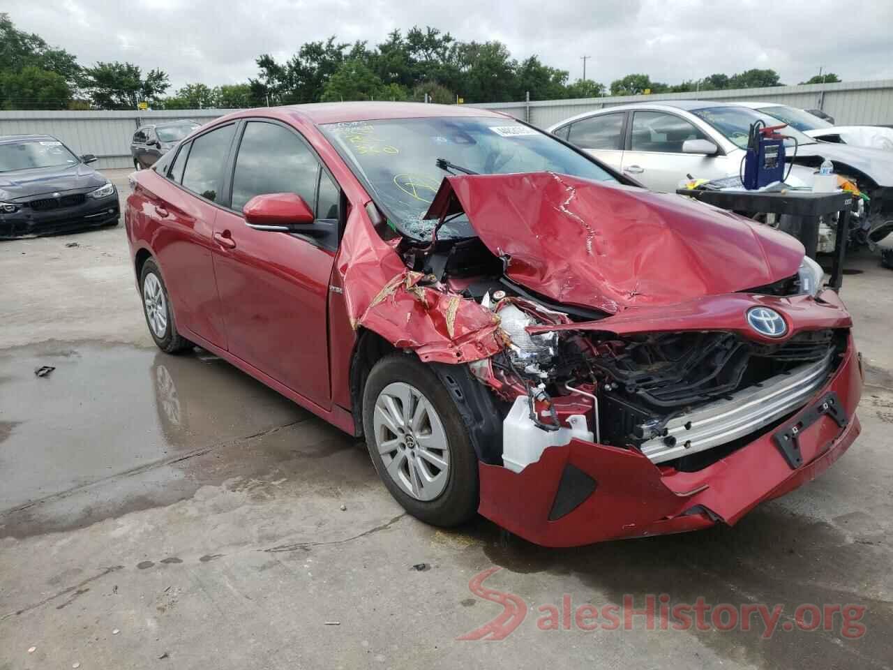 JTDKBRFU9H3543780 2017 TOYOTA PRIUS