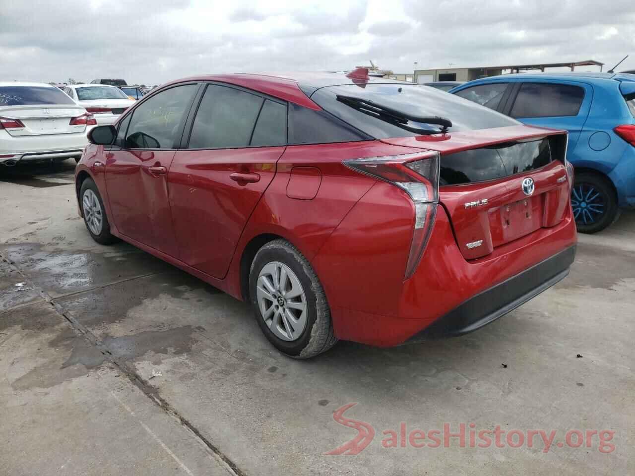 JTDKBRFU9H3543780 2017 TOYOTA PRIUS