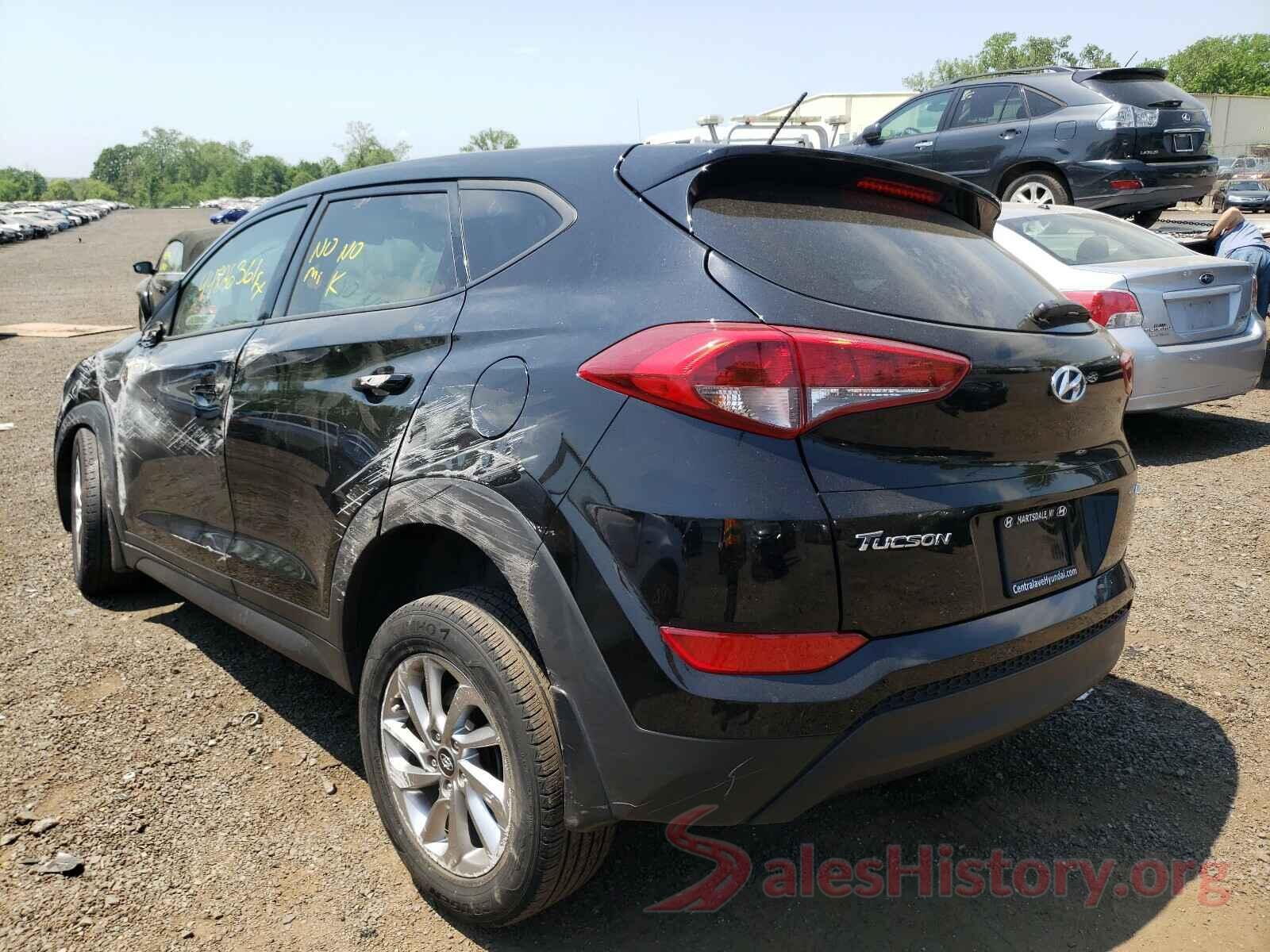 KM8J2CA45JU700300 2018 HYUNDAI TUCSON