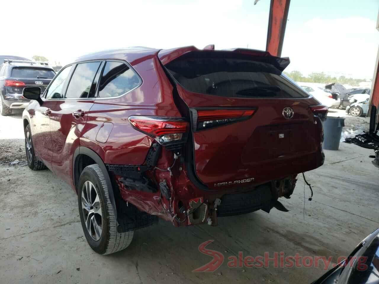 5TDHZRAH8LS510390 2020 TOYOTA HIGHLANDER