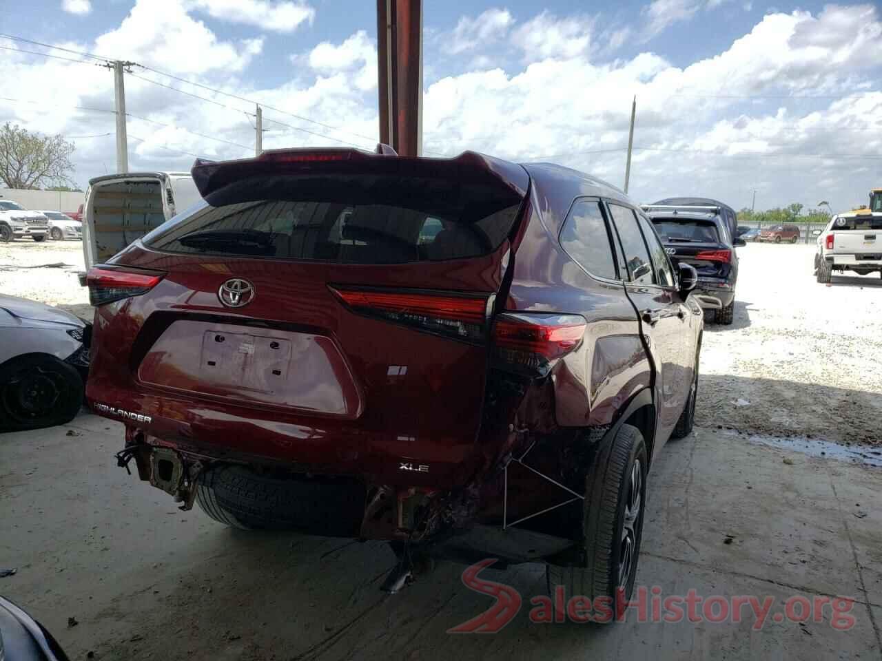 5TDHZRAH8LS510390 2020 TOYOTA HIGHLANDER